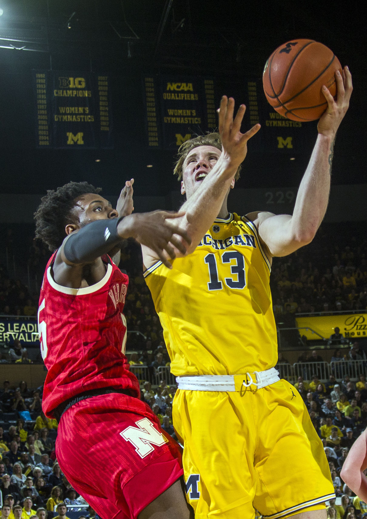 Nebraska Michigan Basketball